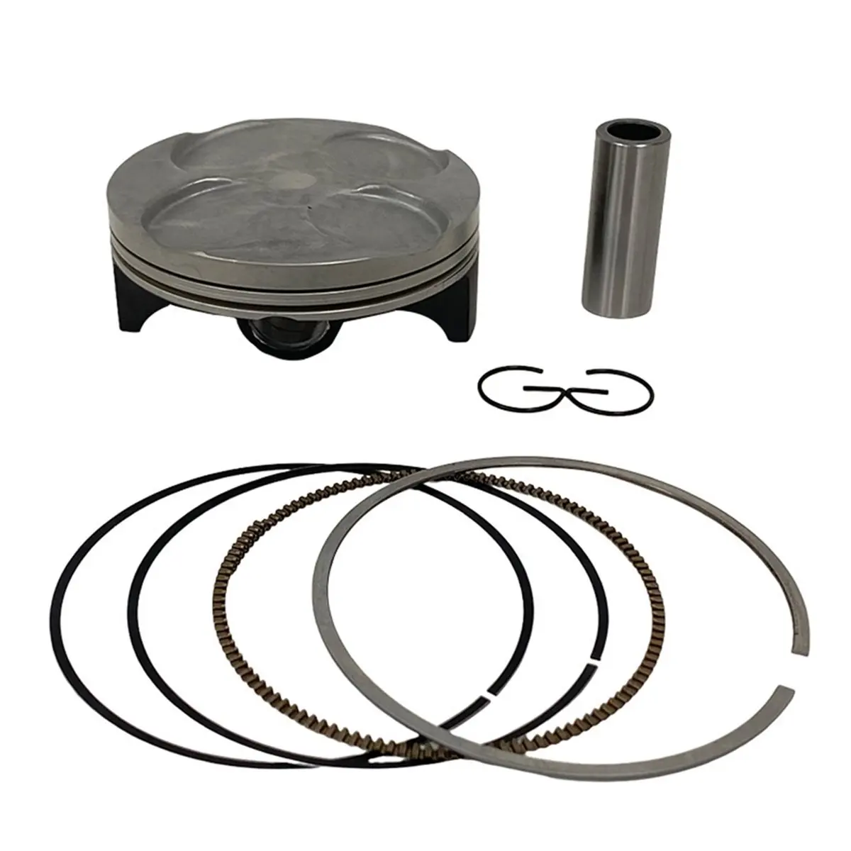 A23Z 78mm Cylinder Piston Top End Rebuild Kit for CRF250R 2004-2009, 12100-KRN-670, 12100-KRN-732