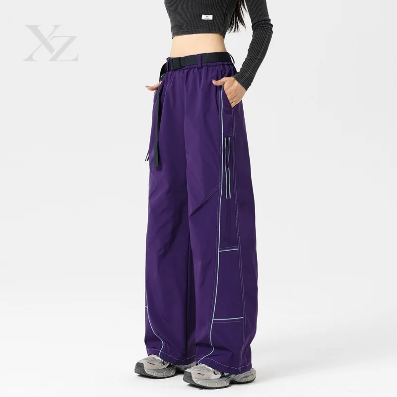 Premium Outdoor Cargo Pants for Men and Women, Waterproof Windproof Wide Leg Casual Trousers, Hot Sale Durable Couple Travel