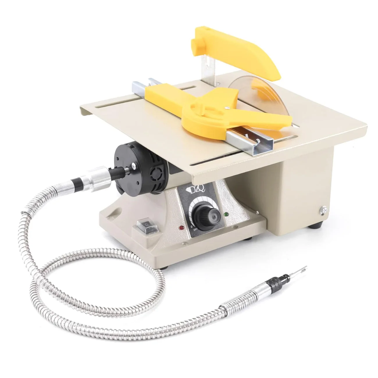Mini Table Saw with Flex Shaft, 69Pcs Accs, 10,000Rpm, 750W - Multifunctional Jewelry Making Machine