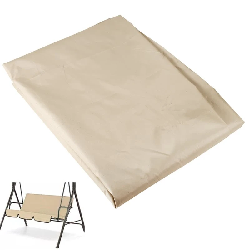 ABKS-Patio Swing Cushion Cover Outdoor Seat Replacement Cover For Garden Hammock Swing Chair