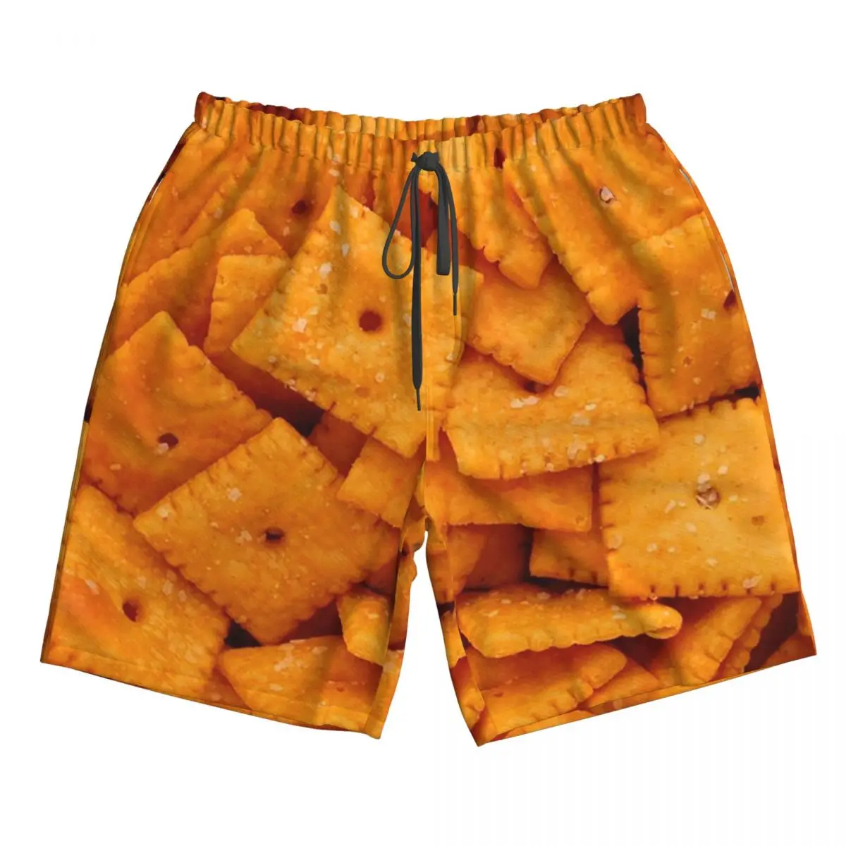 Cheez Its Trunks Beach Board Shorts Casual Quick Dry Swim Summer Men Pants