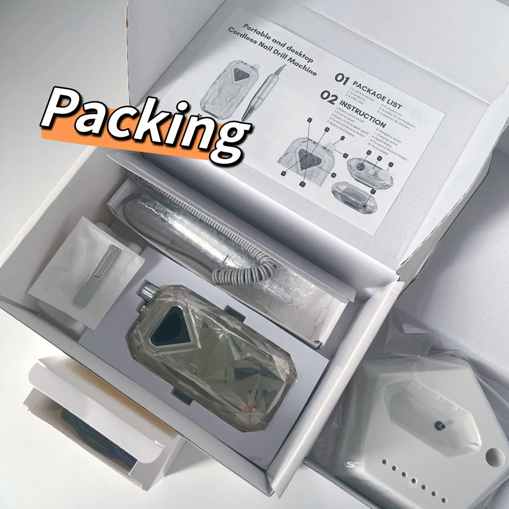 Professional Supplies 35000 RPM Electric Sander Nail Manicure Drill Machine