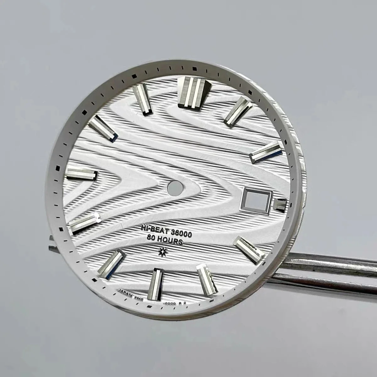 New NH35 Dial, 33.5mm Dial, Original Non-Luminous Display GS Dial, for Seiko Watch Modification