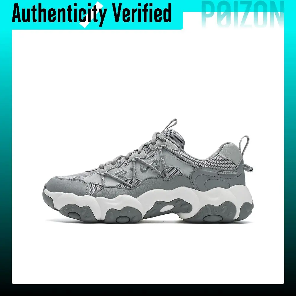 FILA FLUID 6 Abrasion Resistant Slip Resistant Low top Running Shoes Men's Gray F12M532105FOA