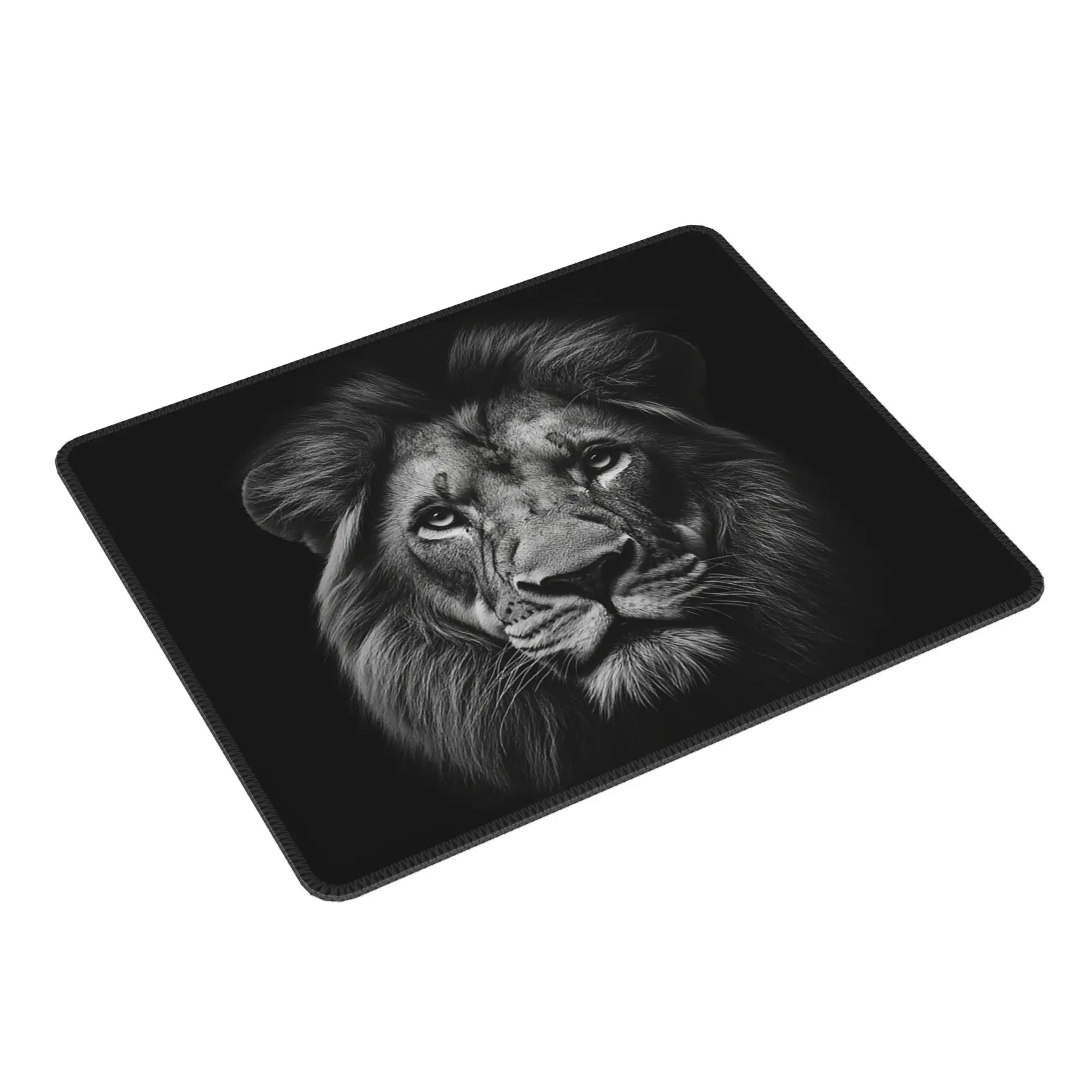 African Wild Lion Face Portrait Mouse Pad Computer Keyboard Mouse Mat Gamer PC Laptop Desk Mat Office Table Mats