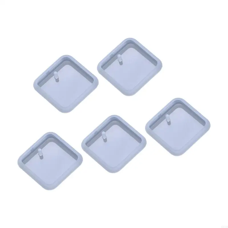 Multipurpose Silicone Jewelry Mould Pack of 5 for Creating Customes Keychains and Charm