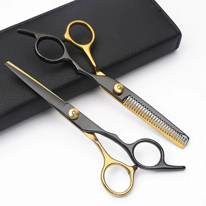 Hair Scissors 6.5 Professional Hairdressing Scissors Thinning Barber Scissor Set Hair Cutting Scissors