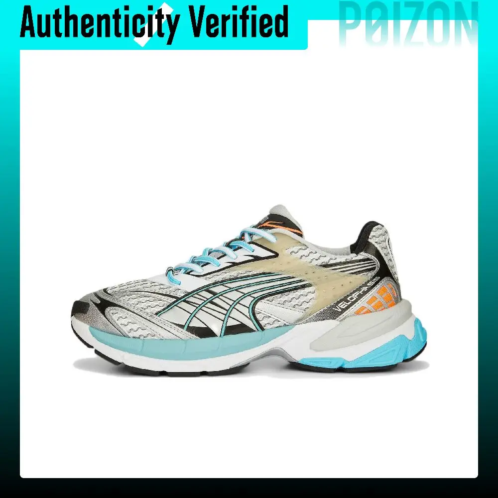PUMA Velophasis Casual Shoes Unisex Low-top Blue/White/Silver 389365-01