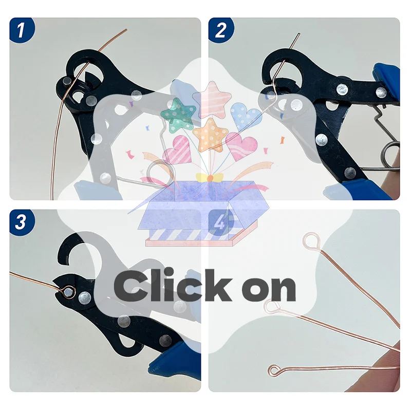 1.5/2.25/3mm Wire Rolling Plier Set For Wire Winding Bending Repair Jewelry Making Tool Round Nose Pliers For Wire Ring Wrapping