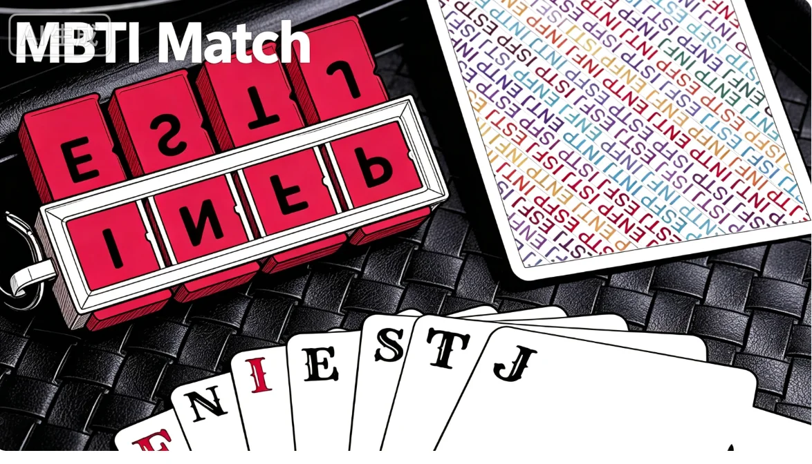 Bacon Magic MBTI Match by Youyou Magic Trick Mentalism Social Interaction EDC Prop Personality Matching Mind Reading Close Up
