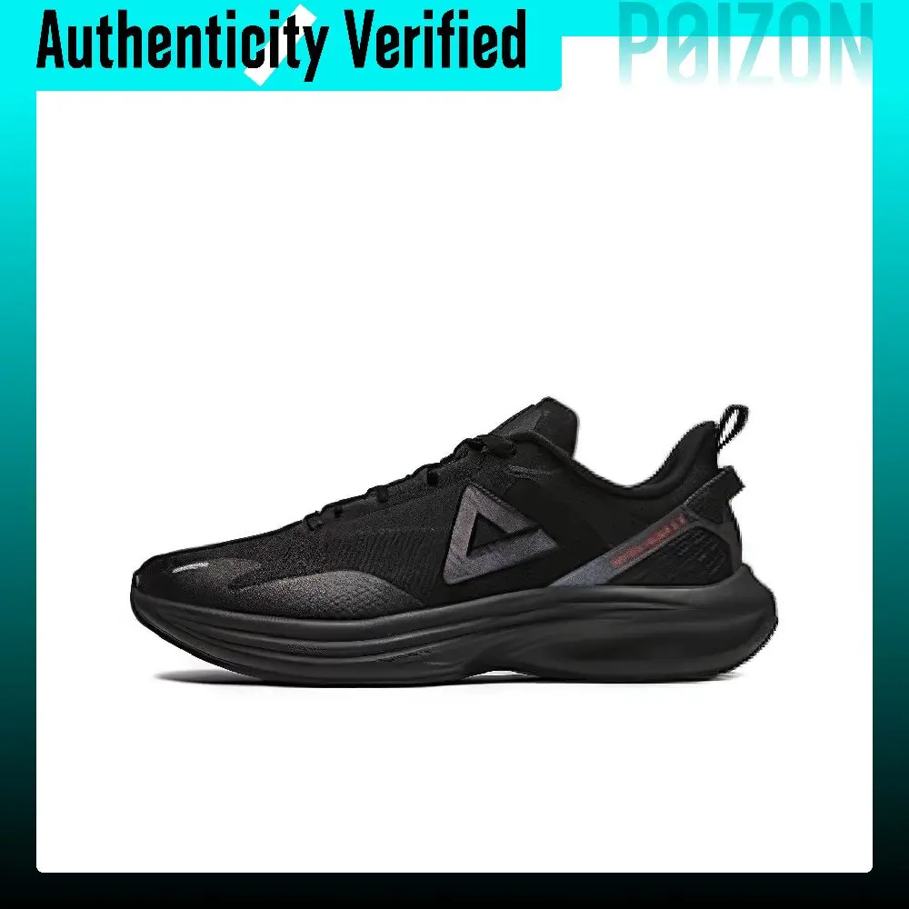 PEAK Cushioning Waterproof Low top Running Shoes Men's Black DH340121