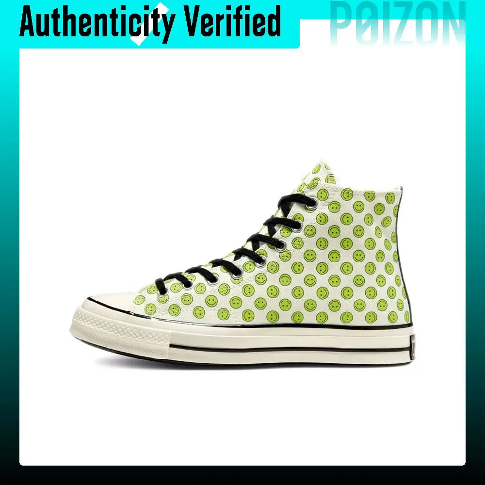 Converse Chuck Taylor All Star Canvas Shoes Unisex High Top White/Green 167637C