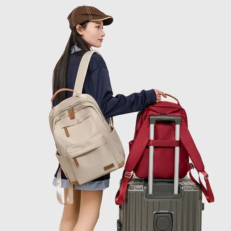 Fashionable Casual Backpack Computer Lightweight Large Capacity Versatile Travel Commuting College Student Backpack