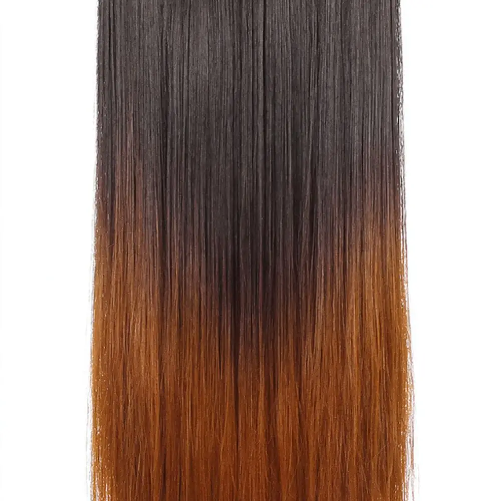 Synthetic Long Straight Hair Extensions Invisible Wire Secret Hairpiece For Women Natural Volume Hair Accessory