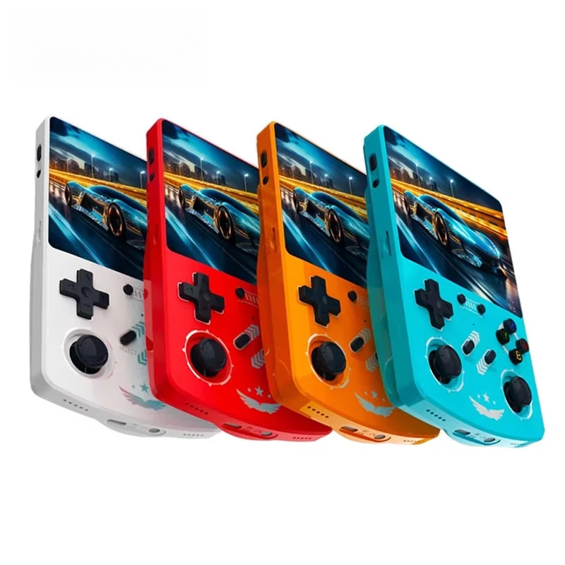 R40XX Retro Handheld Game Console 4.2 Inch IPS Screen Linux System Arkos 2.0 WIFI 4000mAh Battery Video Gaming Player