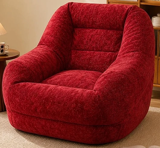Lazy sofa, reclining and sleeping, small sofa for bedroom, human-sized balcony leisure pod chair, home living room lounge chair
