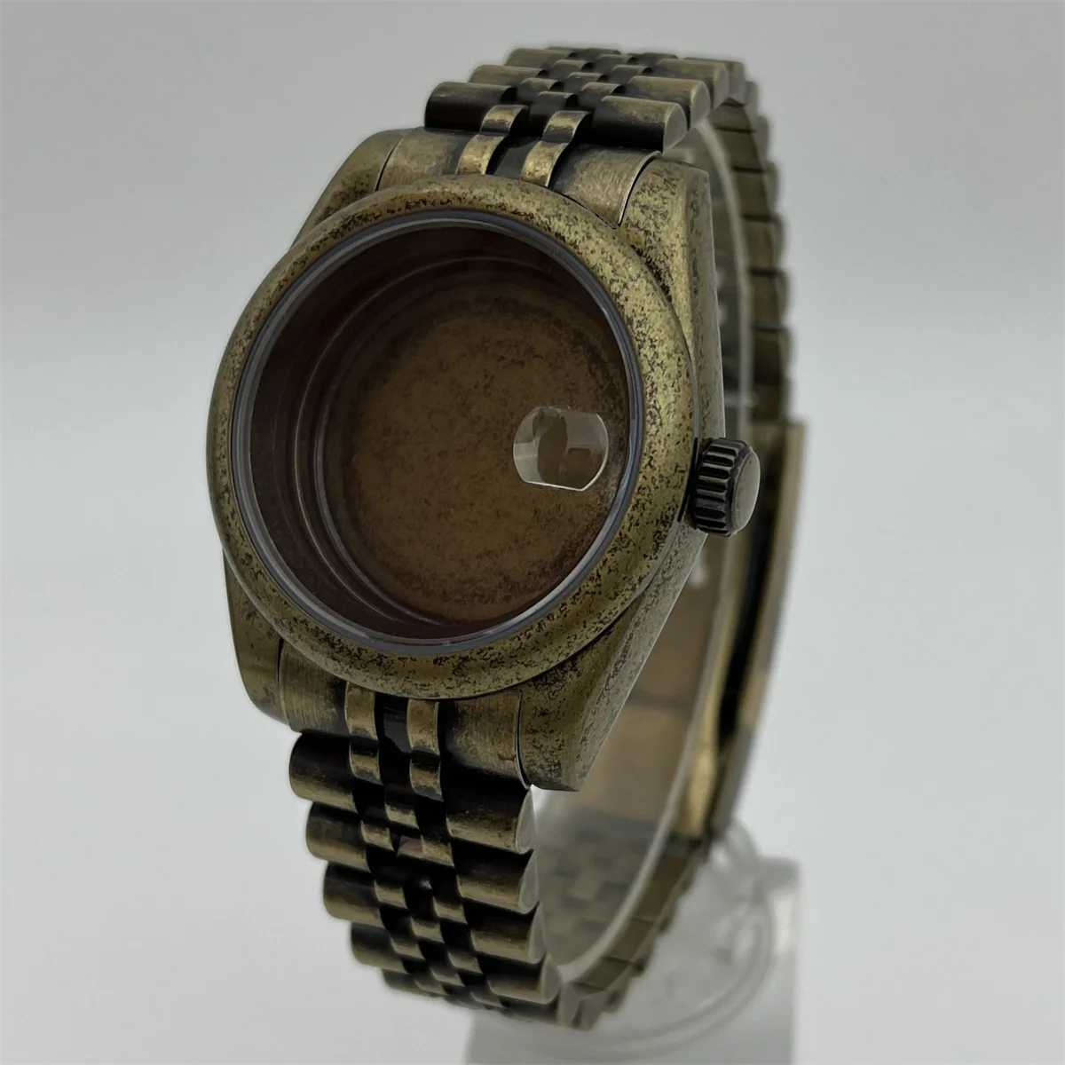 BLIGER Bronze 39MM round bezel case sapphire glass with NH34 NH35 NH36 NH37 NH38 NH39 ETA2824 PT5000 movement