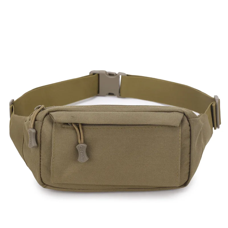 Waterproof Men's Waist Bags Tactical Bag Men's Shoulder Bags Hip Bag Oxford Cloth Abdomen Banana Men's Women Fanny Phone Bag
