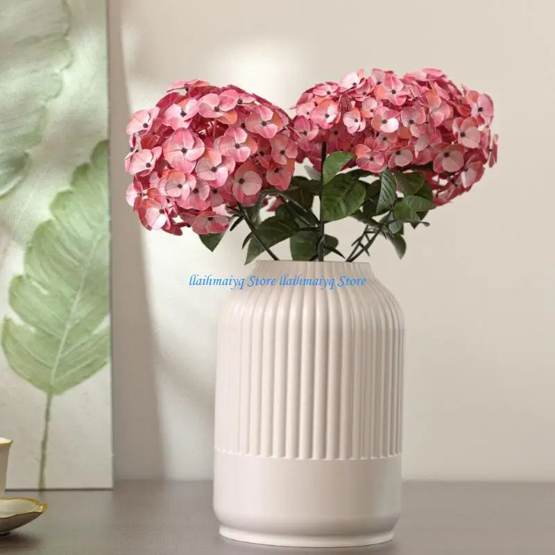 573B Nordic Waved Vertical Stripe Vase Mold For Resin Concrete Jewelry Making