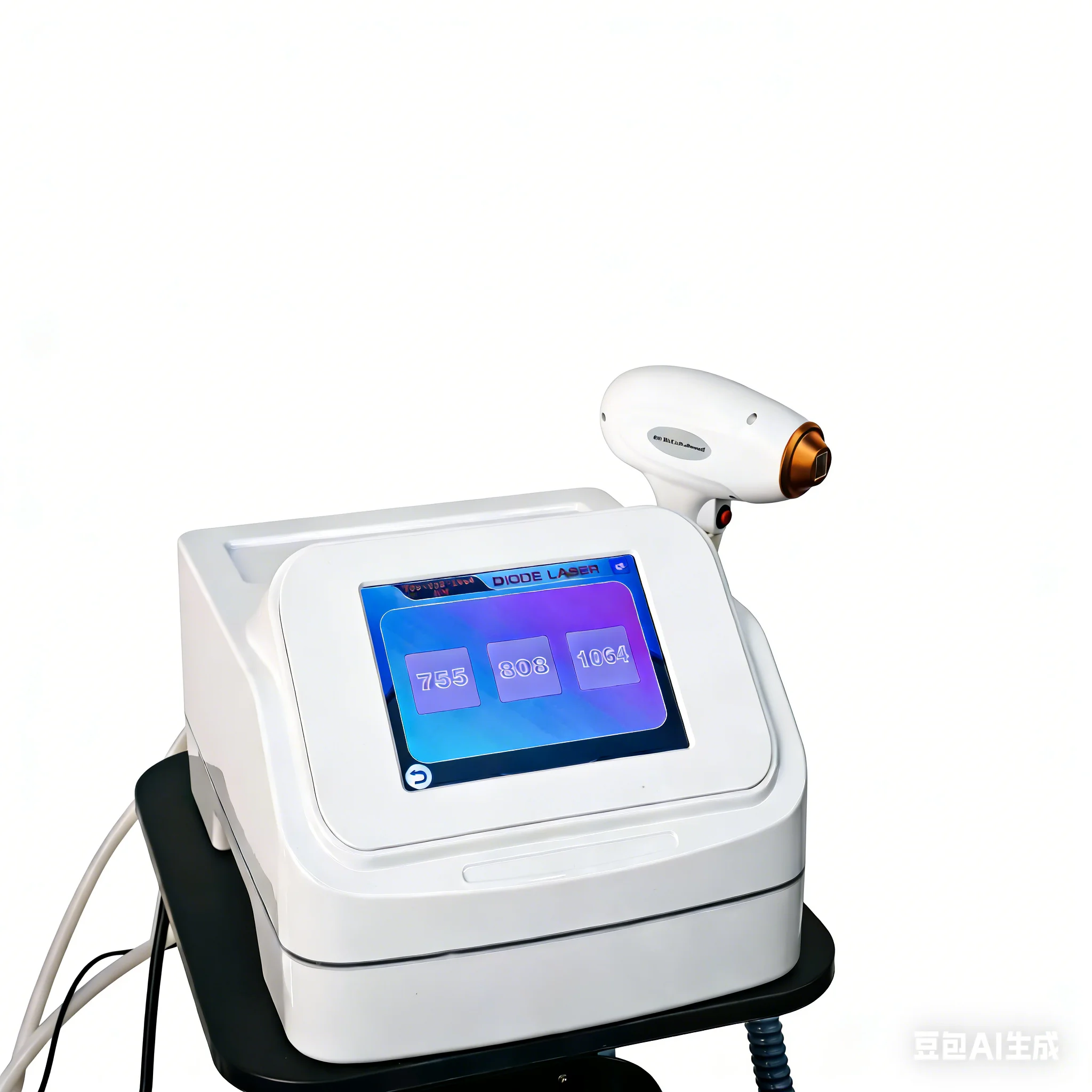 808nm Diode Laser Hair Laser Removal Skin Rejuvenation Small Convenient Desktop Hair Removal Machine for Home Use for Body