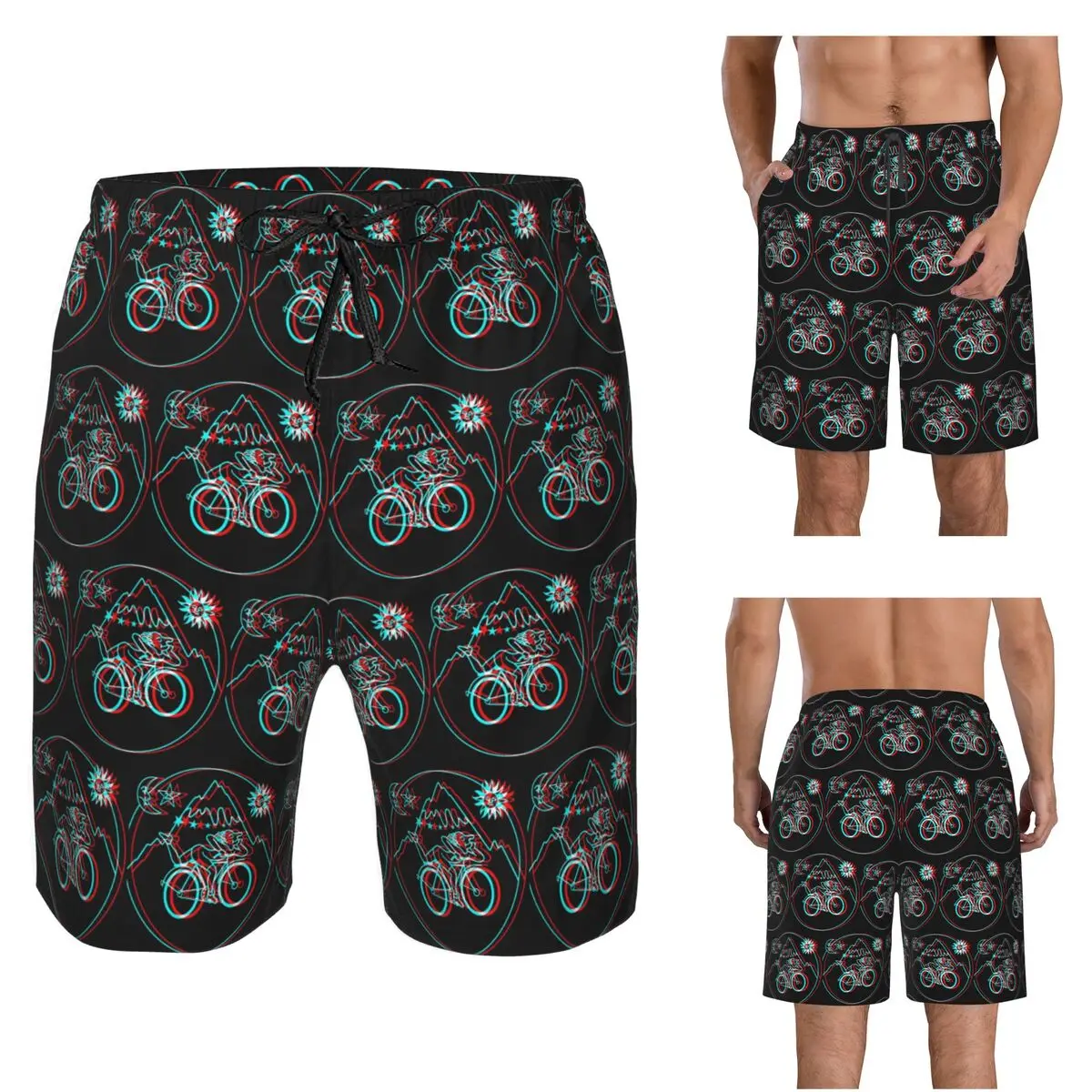 Discovery Of LSD Albert Hofmann Trunks Beach Board Shorts Casual Quick Dry Swim Summer Men Pants