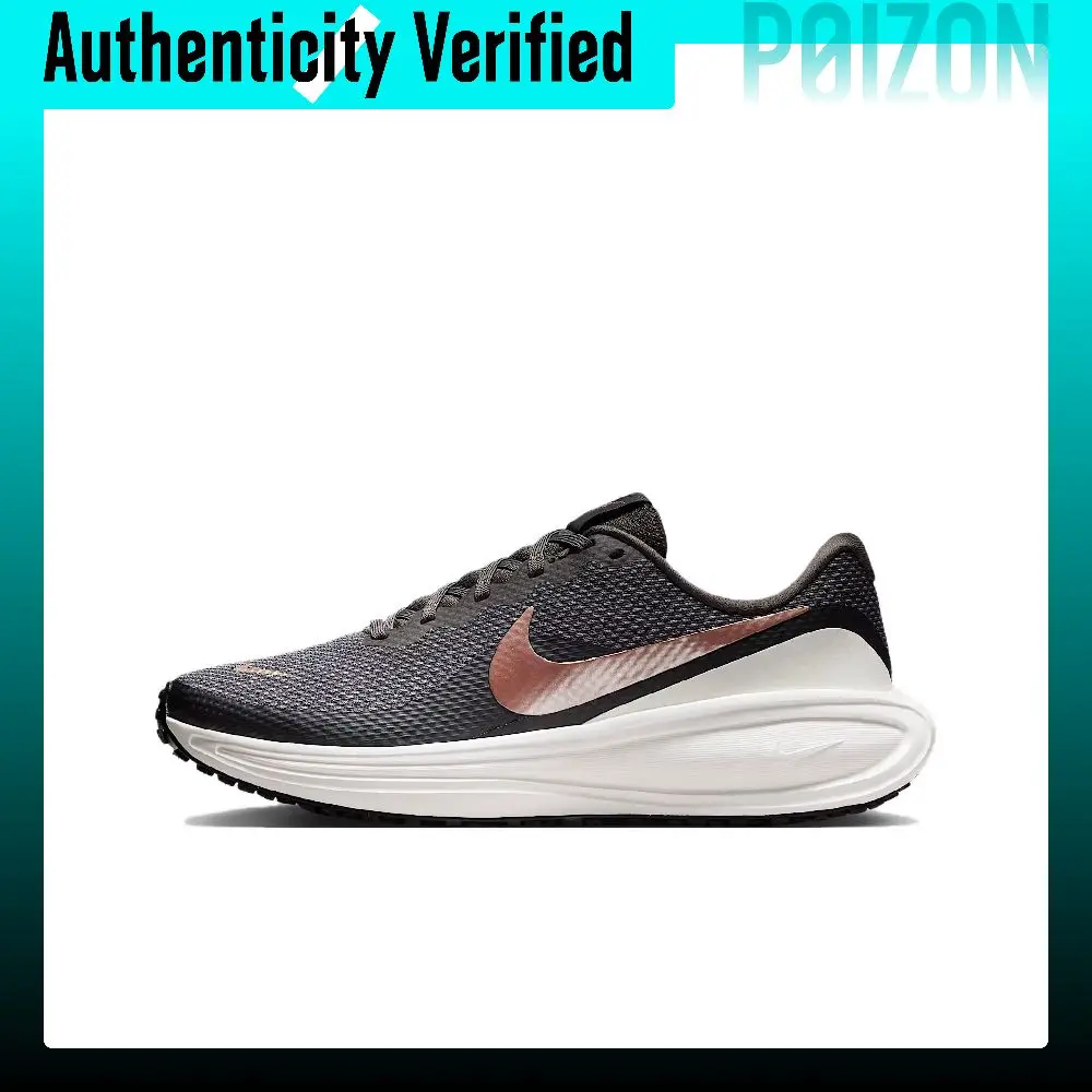 Nike REVOLUTION 8 Breathable Low top Running Shoes Women's Medium Gray HJ8485-200