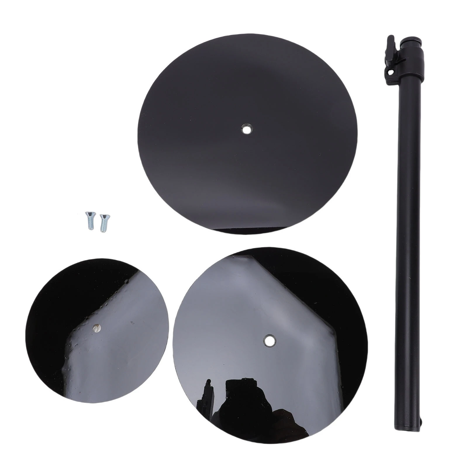 Adjustable Height Plant Riser Carbon Steel Planter Insert Filler for Indoor Outdoor Tall Taper Planter Container 11.4-19.6in