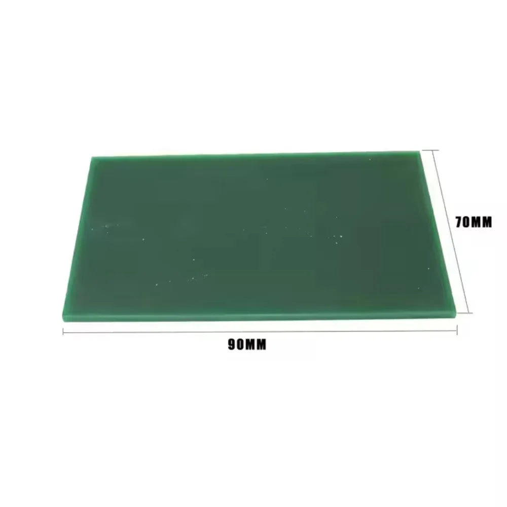 Green Carving Wax Brick 70x90mm for Jewelry Molds Sculpture Engraving Dental Modeling Tool Wax Block for Jewelers Use