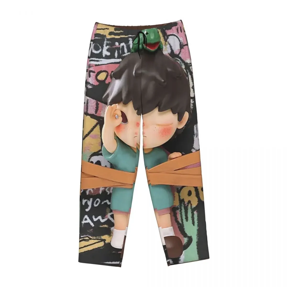 Custom Hirono Seeing Women Pajama Pants Lounge Sleep Sleepwear Bottoms with Pockets