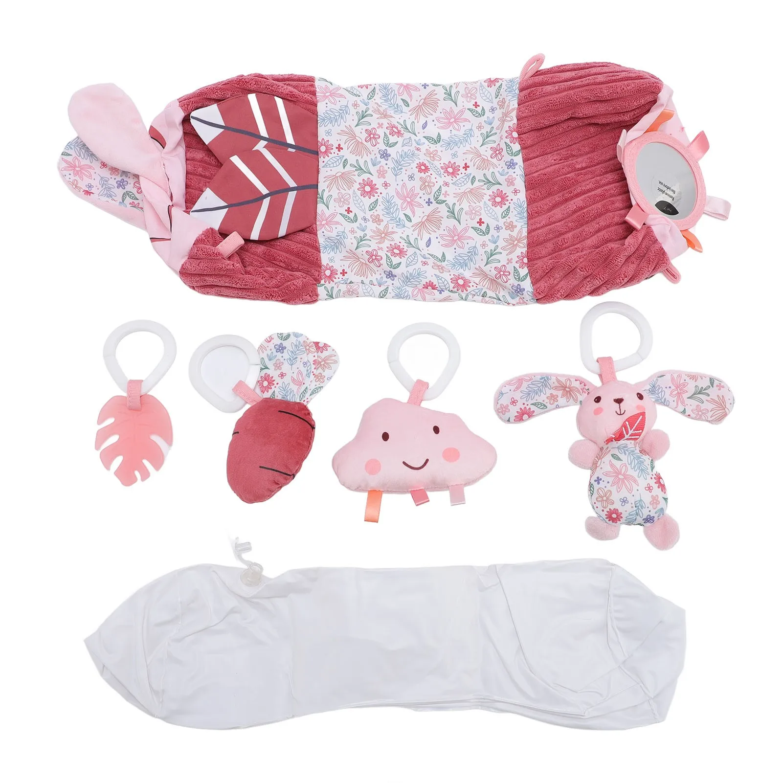 Inflatable Rolling Infant Toy Develop Motor Skills Tummy Time Roller Crawling Toy for Early Development