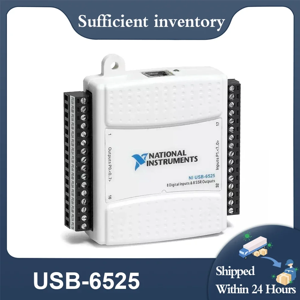 New USB-6525 779640-01 8 Inter-input Channel DAQ USB Data Acquisition Card