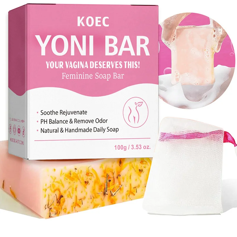 Premium Yoni Bar  Natural Feminine Care Soap for pH Balance, Odor Control & Hydration Daily Intimate Hygiene Handmade & Vegan