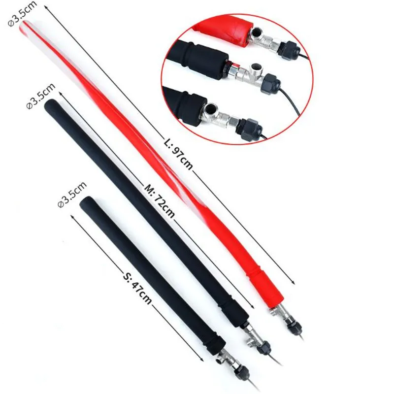 Super Long Anal Plug Silicone Enema Butt Plug Can Take Photos and Videos Vagina Anus Cleaning Speculum Dilator Dildo Sex Toys 18