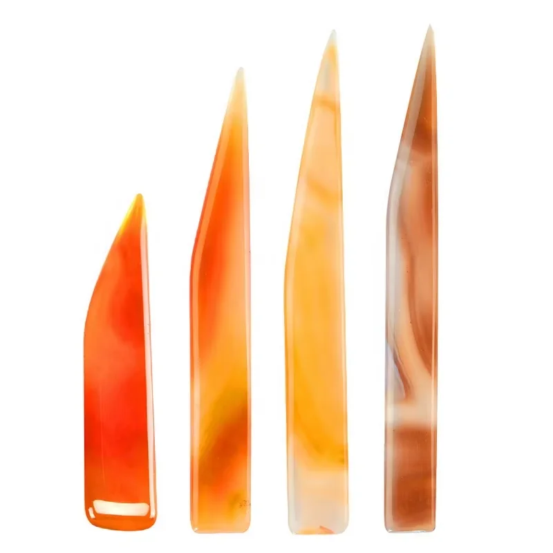 Mini Agate Polishing Knife - Jewelry Polishing Tool for Gold & Silver Cleaning, Engraving, and Restoration