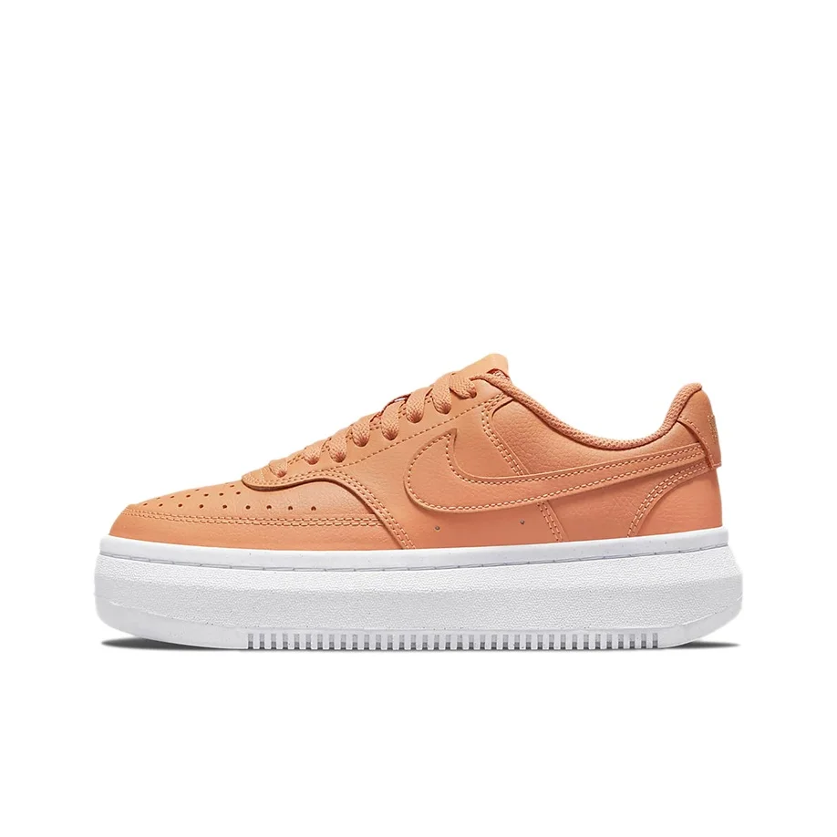 Nike Court Vision 1 Skateboard Shoes Women's Low Top Brown/White DM0113-200