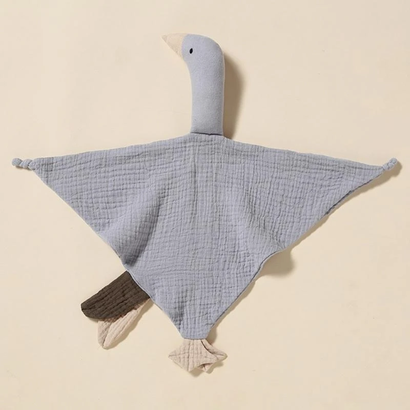 J15U Cartoon Baby Appease Comforting Towel Cotton Cloth Sleep Soothing Doll Toy