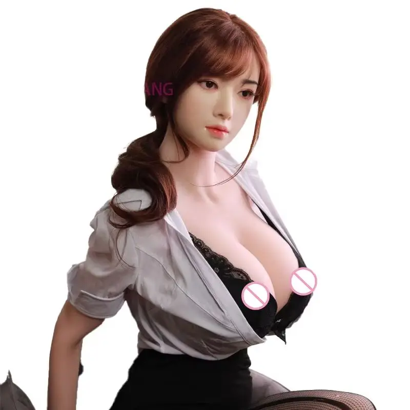 Sexy Beauty Adult Doll with EVO Skeleton Full TPE Main Body Big Chest 3 Holes Vagina Oral Anal Male Masturbation Toy -Beauty
