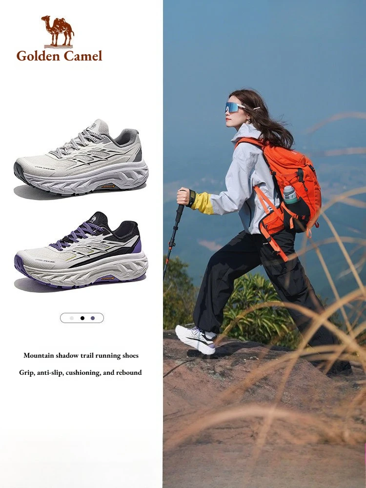 Golden Camel Outdoor Runing Shoes for Men Women 2026 New Spring Lightweight Anti-slip Wear-Resistant Training Jogging Sneakers