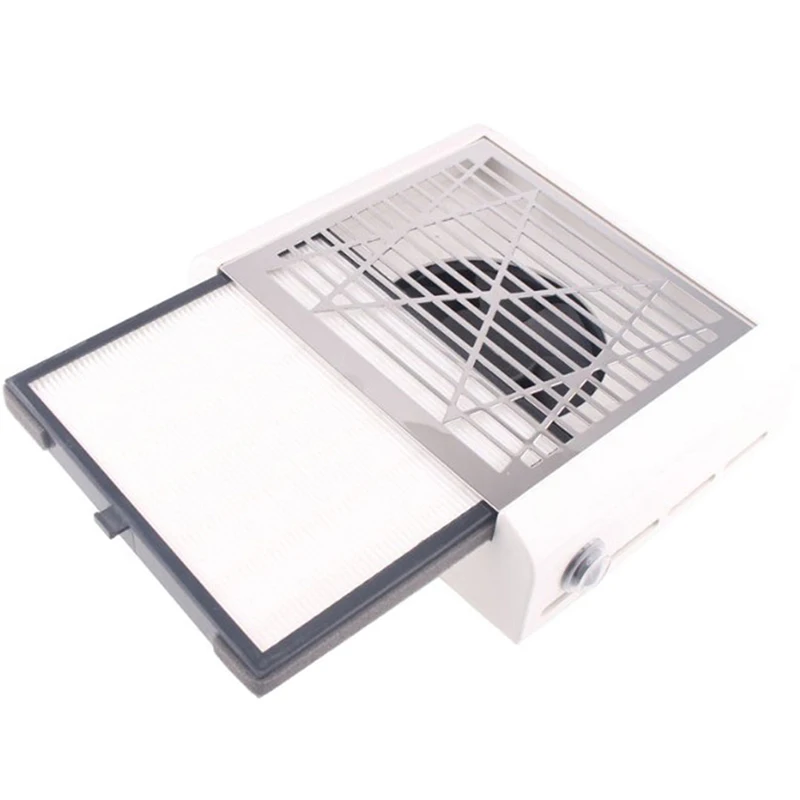 Screen Plate Suction Nail Vacuum Cleaner 40W Nail Dust Collector Filter Manicure