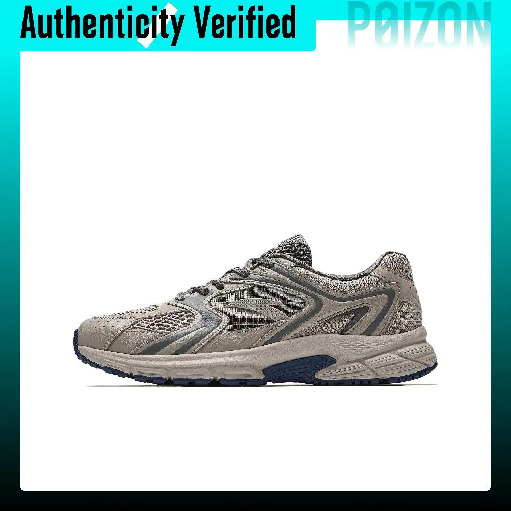 Anta AT2004 Low top Casual City Commuting Running Shoes Men's Gray Black 912535592-6