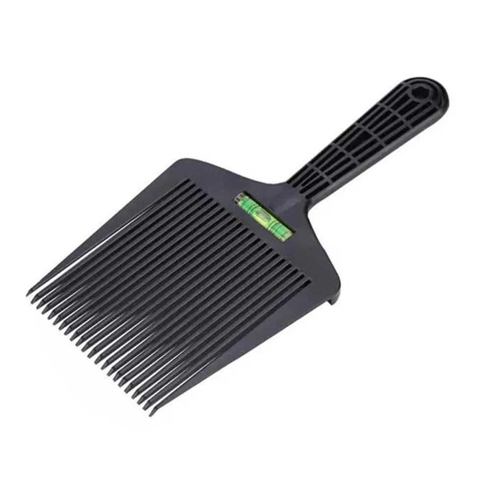 Haircut Guide Comb For Travel Hair Styling Hairstylist Men Flat Horizontal ABS Material Lightweight Anti Static
