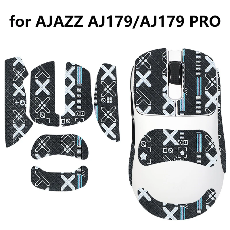 Premium Anti-Skid Mouse Grip Tape for AJAZZ AJ179/AJ179 Pro Gaming Mouse for Sweat-proof e-Sports and Computer Gamers