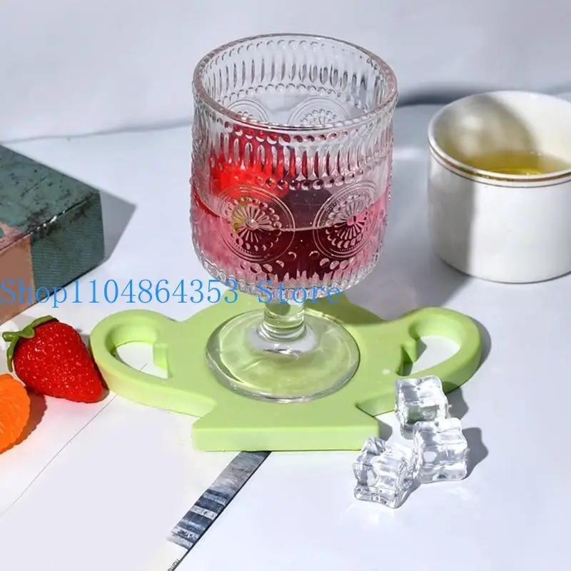 652F Silicone Molds Cup Mat Mold Teapot Resin Art Moulds Craft Supplies