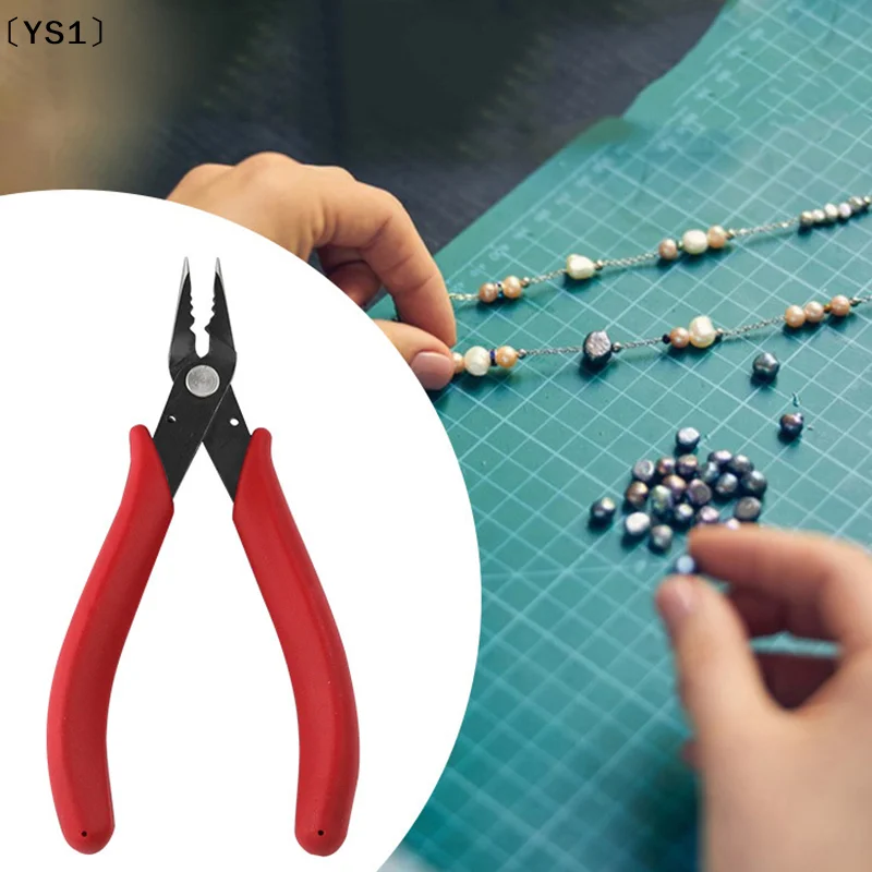 YS1Jewelry Crimping Pliers With Tweezers For Jump Rings Split Rings Diy Accessories