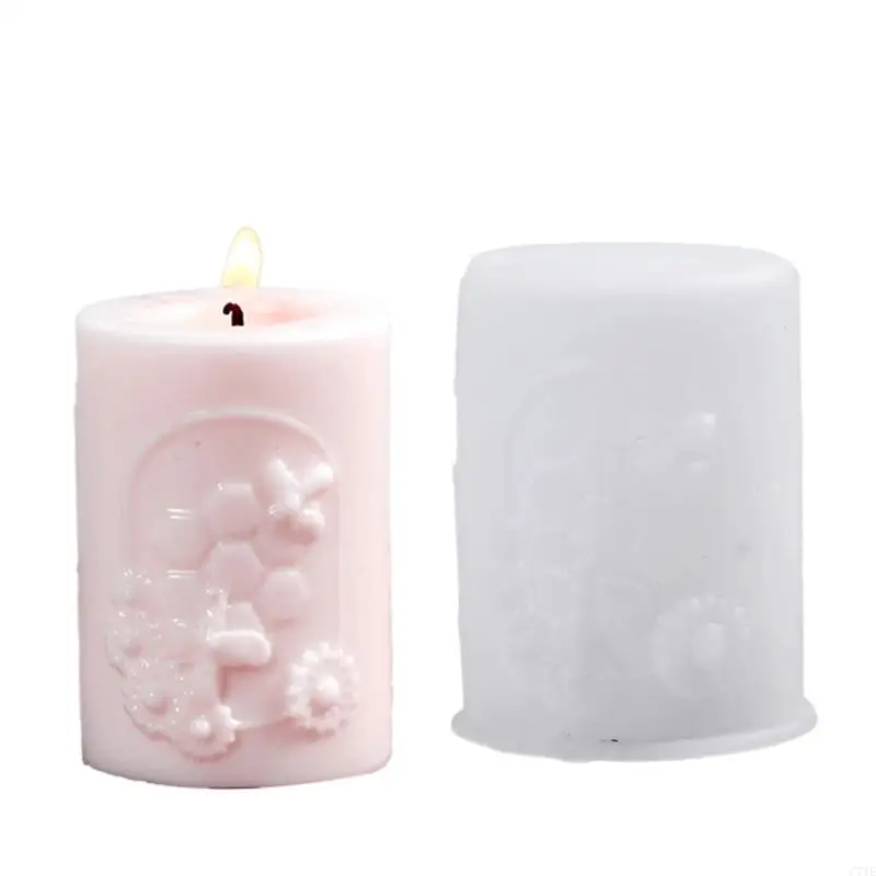 Safe Silicone Mould Honeycomb Texture Multipurpose For Projects Home Use