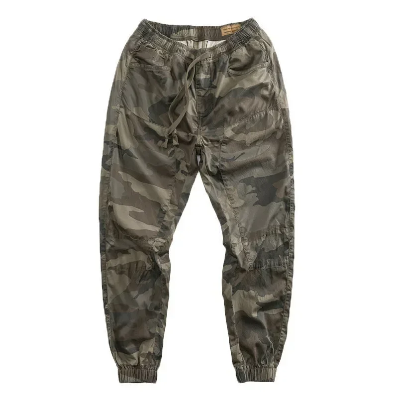 Camouflage Cargo Pants for Men Casual Jogger Rainforest Woodland Army Pants Male Tactical  Military Trousers