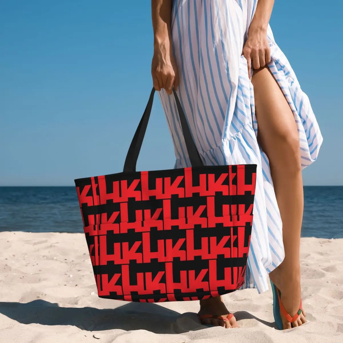 Heckler Koch Hk Logo Beach Tote Bag Sport Gym Yoga Duffle Large Tote Bag Women Travel Bag Fitness bag