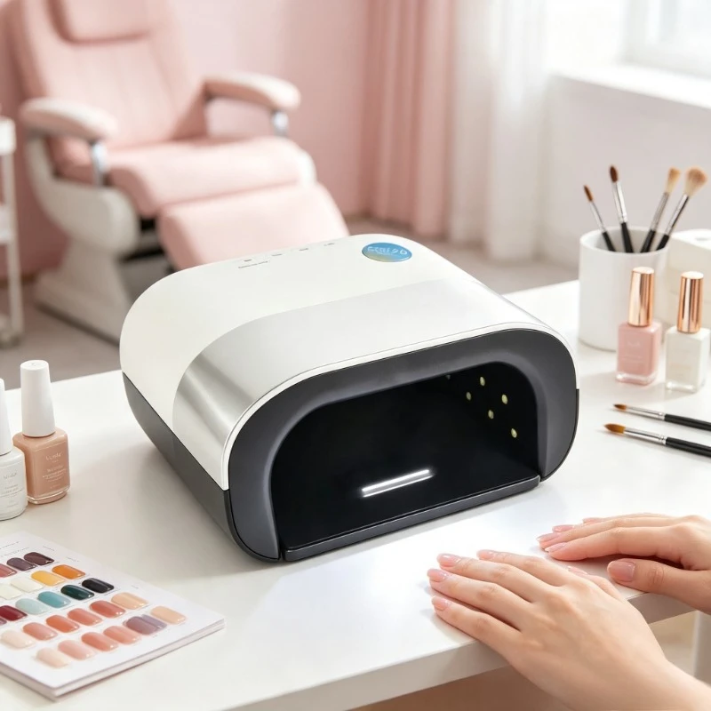 Portable Cordless UV LED Manicure Lamp Smart Sensor 4Timer For Home Gel Polish Drying