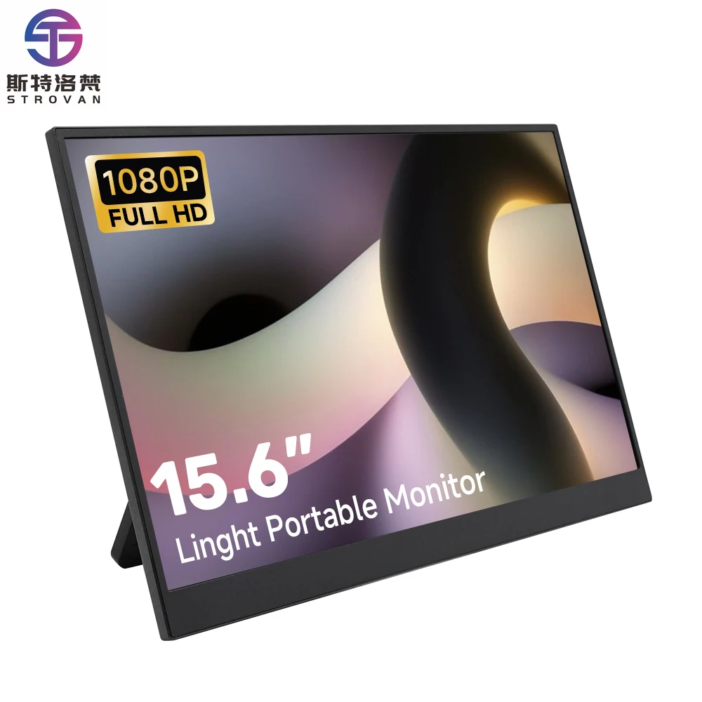 2025 Portable Gaming  15.6 Inch 1920x1080 65Hz IPS LCD WLED LED Widescreen /Type-C Interface Built-in Speaker