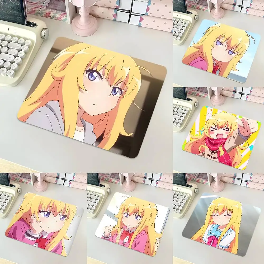1pc Gabriel White Tenma Anime Characters Small Mousepad Keyboard Pad Laptop Cushion Non-slip Deskpad